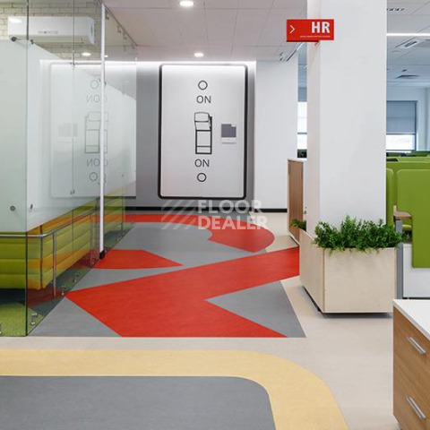 Forbo Marmoleum Modular t3131 scarlet фото 2 | FLOORDEALER
